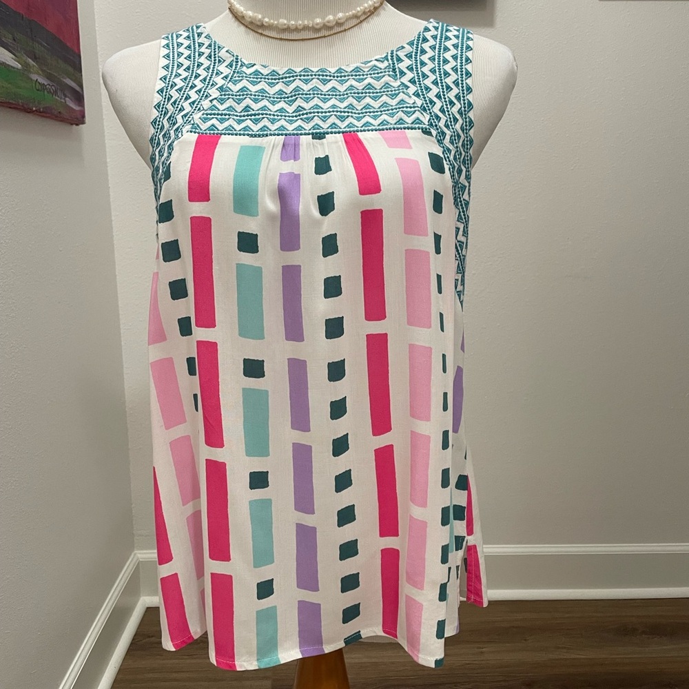 Savanna Jane Sleeveless Pullover Top/Blouse